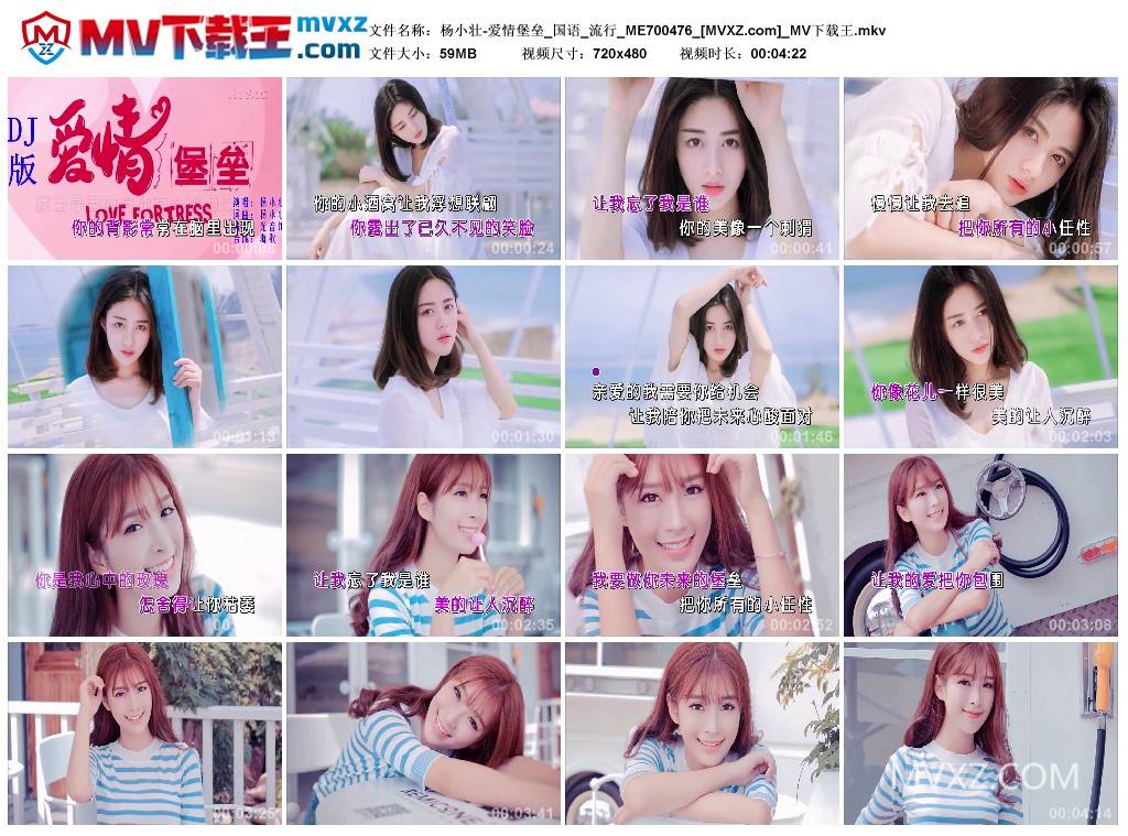 杨小壮-爱情堡垒_国语_流行_ME700476